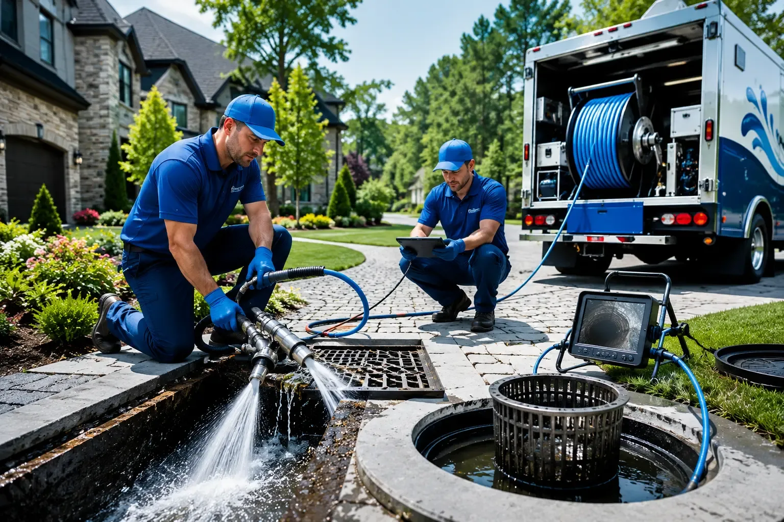 Local outdoor drain cleaning professionals in Elmira, NY